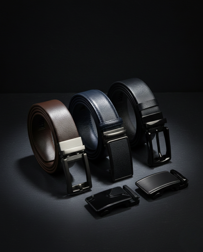 Lovrenz Otomatik Tokalı Kemer Hakiki Deri